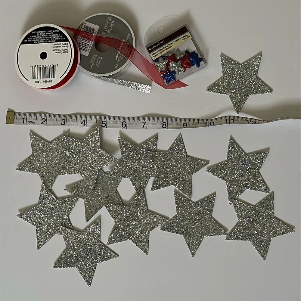 Jolee’s Boutique Cheerleading Bundle Stickers Star Stickers Ribbon Craft 3D